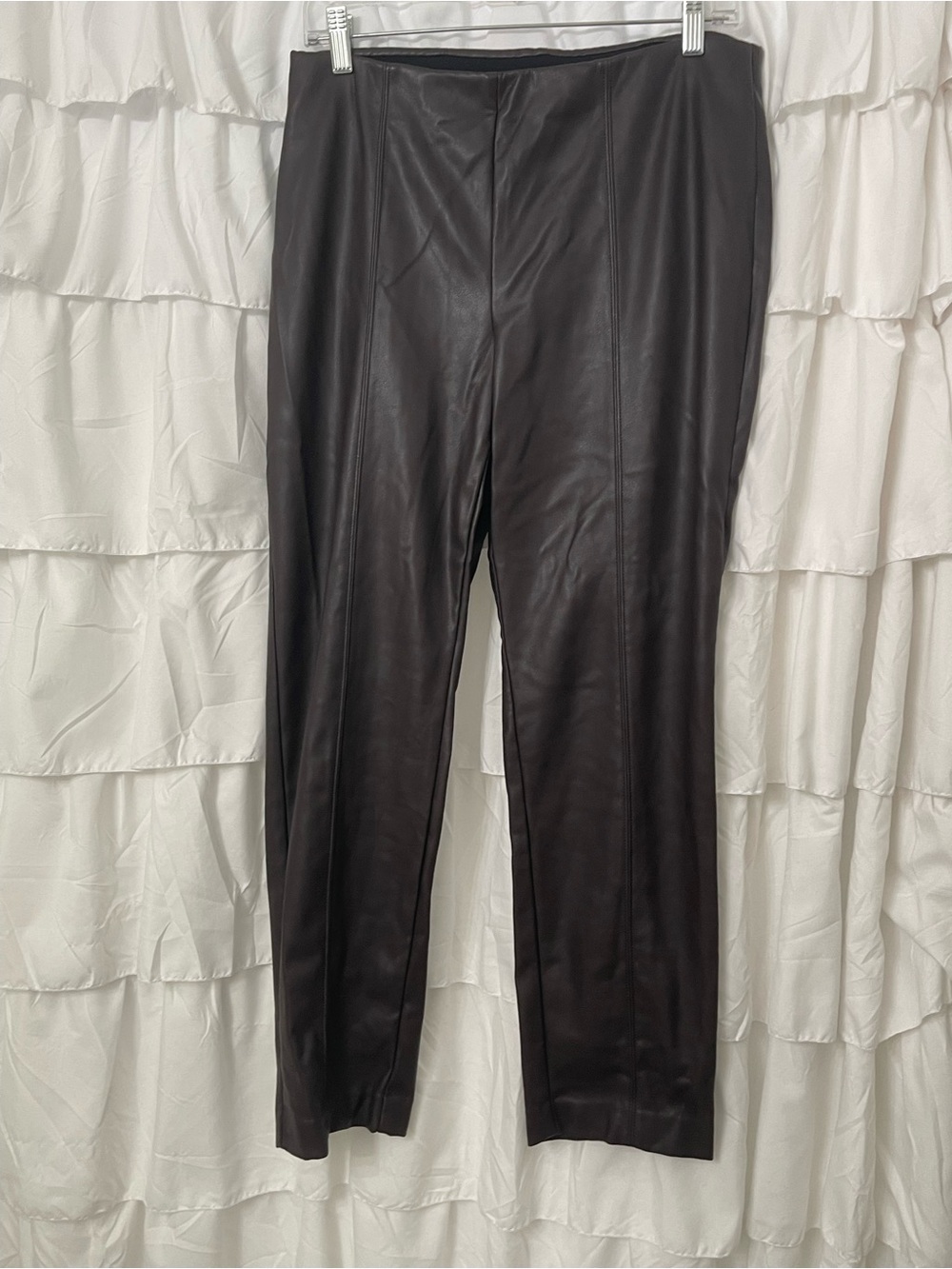 J. Jill Brown Faux Leather Pants